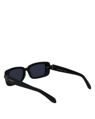 Prisma Narrow Rectangular Sunglasses, 52mm