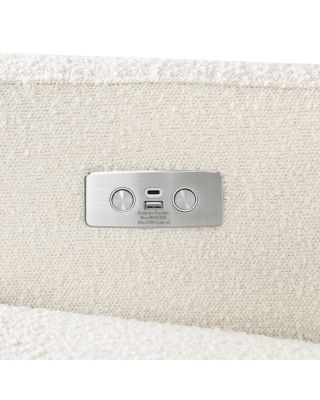 Sigi Electronic Recliner and Glider in Eco Performance Fabric with USB Port