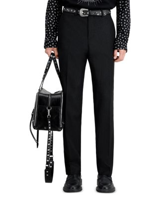 The Kooples - Straight Fit Striped Trousers