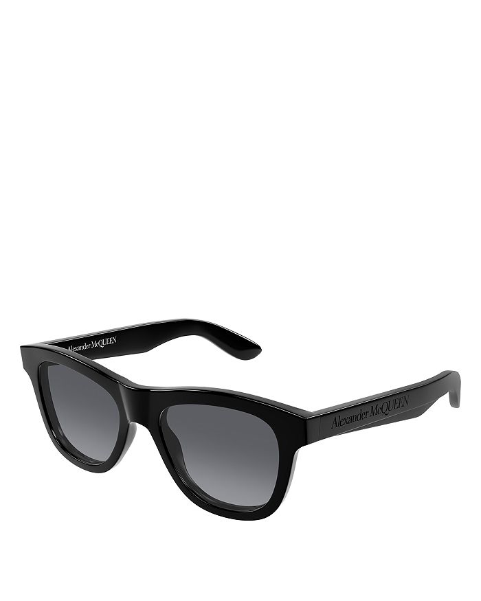 Alexander McQUEEN Angled Square Sunglasses, 54mm | Bloomingdale's