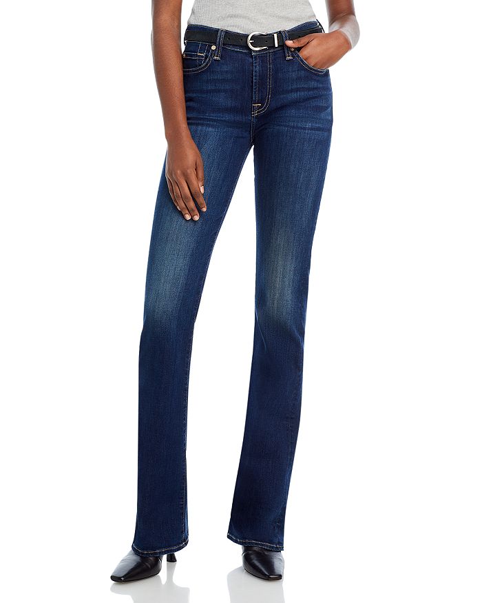 7 For All Mankind Mid Rise Bootcut Jeans in Dian | Bloomingdale's