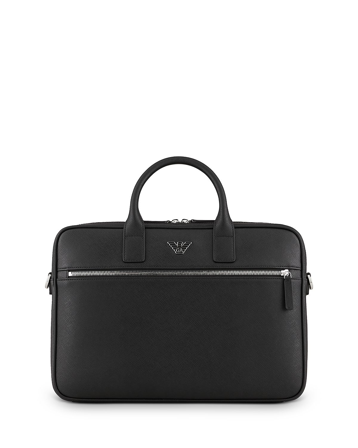 Emporio Armani Eagle Plated Briefcase