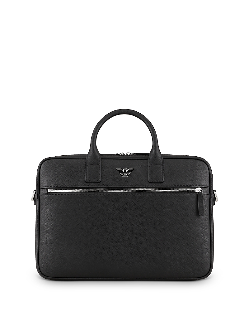 Emporio Armani Eagle Plated Briefcase