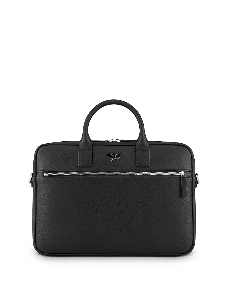 Emporio Armani Eagle Plated Briefcase