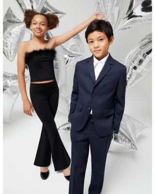 Girls' Christy Ponte Knit Flare Leg Pants - Big Kid