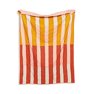 Anchal Offset Stripe Quilt Throw Blanket