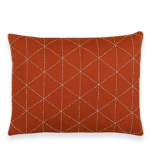 Anchal Small Graph Throw Pillow In Rust