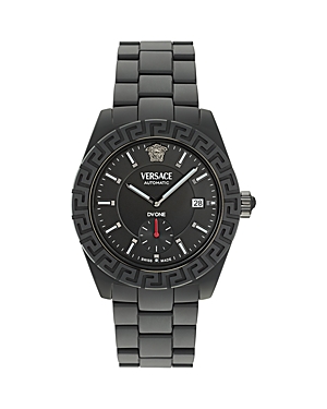 Shop Versace Dv One Watch, 43mm In Black