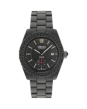 Versace Dv One Automatic 43mm In Black