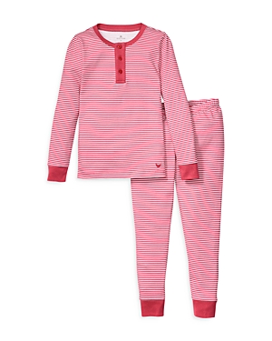Petite Plume Unisex Tight Fit Pajamas - Little Kid, Big Kid In Red