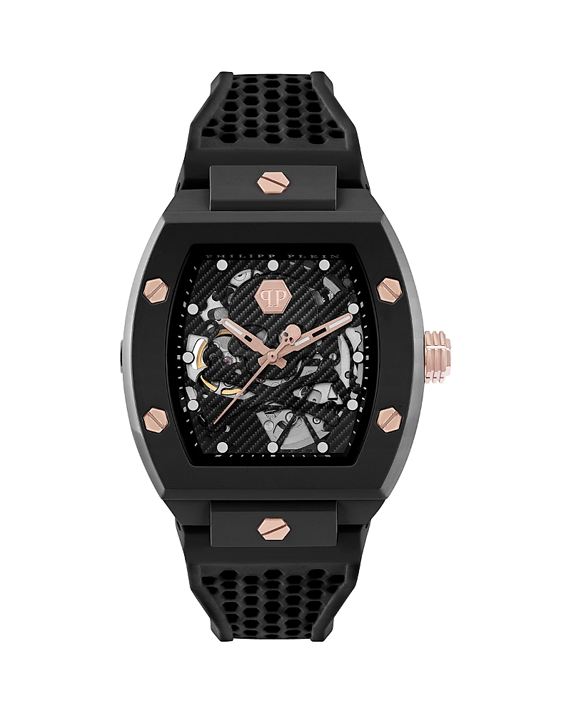 Philipp Plein The $keleton Ecoceramic Automatic Watch In Black