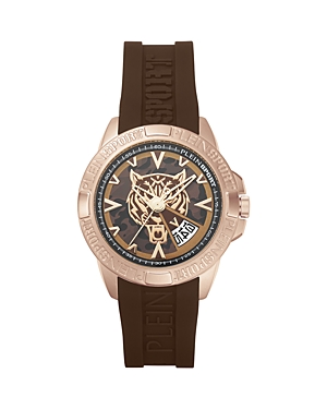 Philipp Plein Plein Sport Touchdown Watch, 44mm In Brown