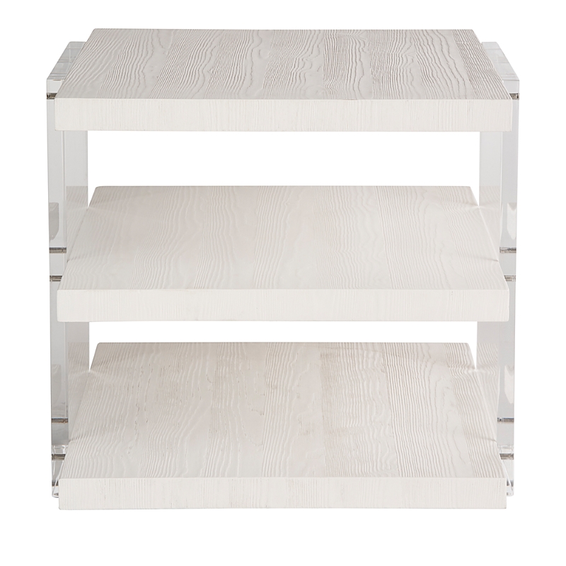 Universal Bloomingdale's St. Kitts End Table In Cream