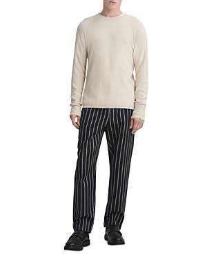 Rag & Bone Martin Slim-fit Merino Wool-blend Sweater In Ivory