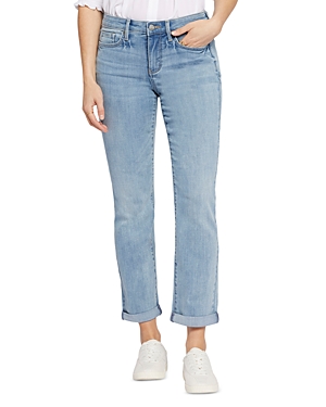 Shop Nydj Sheri Slim Ankle Cuffed Jeans In Majesty