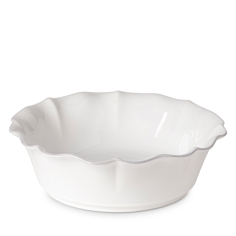 Costa Nova Rosa Serving Bowl In White