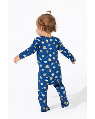 Unisex Hanukkah Cookies Print Convertible Footie - Baby, Little Kid