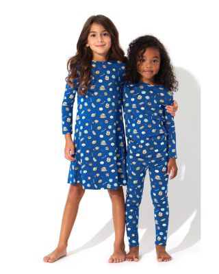 Unisex Hanukkah Cookies Print Pajama Set - Baby, Little Kid