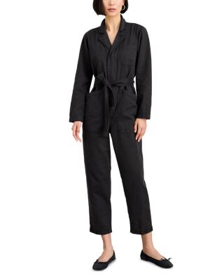 Alex Mill - Cropped Long Sleeve Jumpsuit