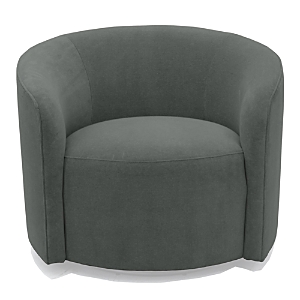 Bloomingdale's Artisan Collection Delilah Swivel Chair In Vocal Graphite