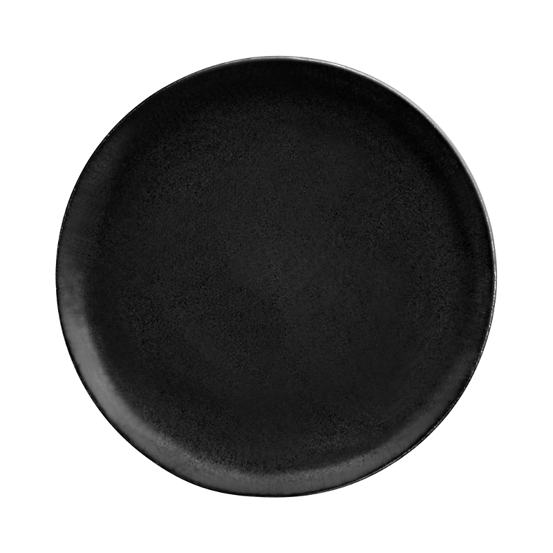 L'objet Terra Leather Bread & Butter Plate In Black