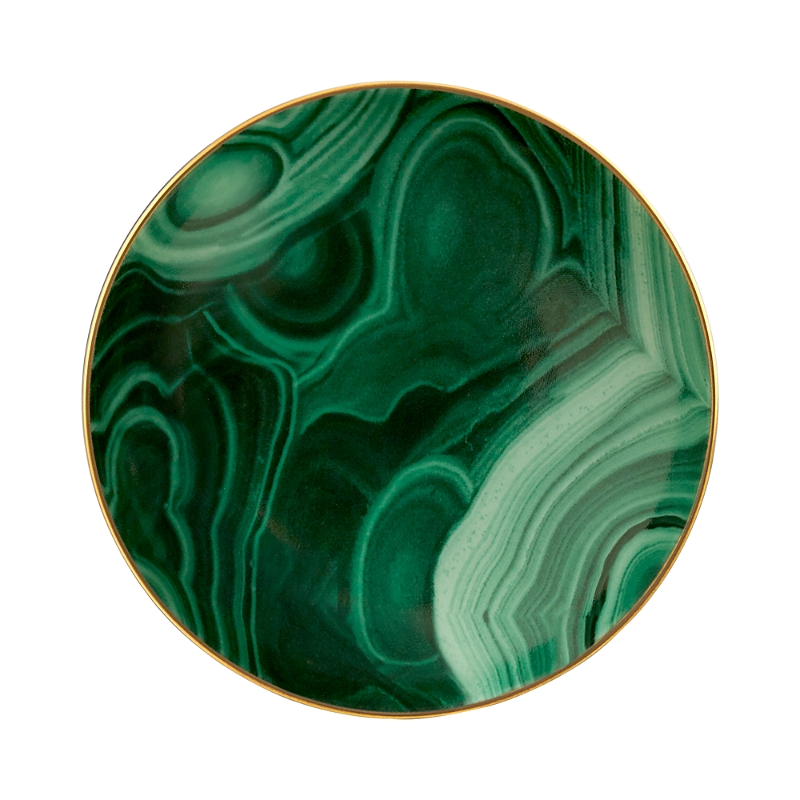 L'objet Malachite Small Dish In Green