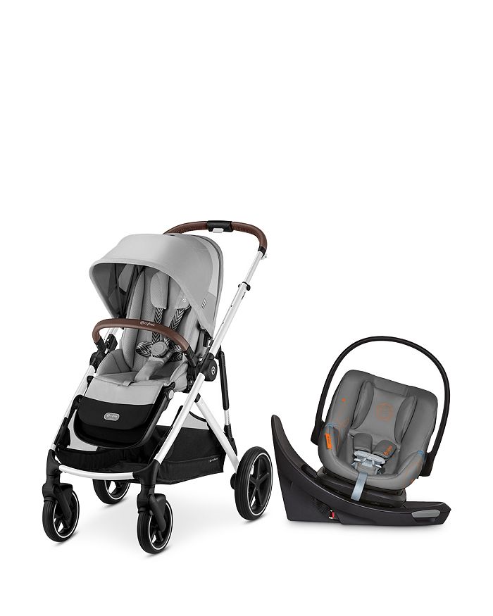 Cybex Gazelle S Single to Double Travel System Stroller + Aton G Swivel