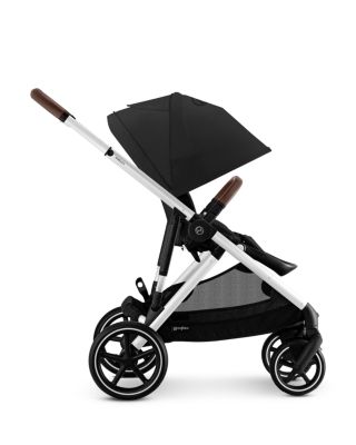 Gazelle S Single to Double Travel System Stroller + Aton G Swivel Infant Car Seat with SensorSafe