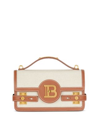 Balmain B Buzz 24 Canvas Shoulder Bag | Bloomingdale's