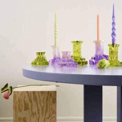 Rocky Baroque Candlestick, Medium