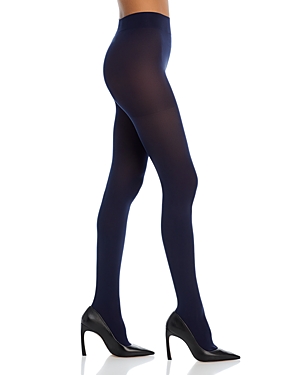 Hue Tights - Super Opaque Control Top In Navy