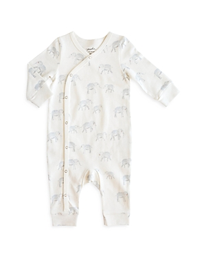 Shop Pehr Unisex Follow Me Long Sleeve Coverall - Baby In Elephant