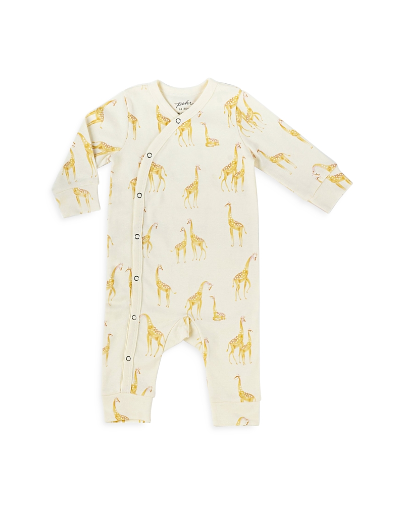 Pehr Unisex Follow Me Long Sleeve Coverall - Baby In Giraffe
