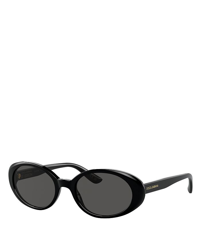 dolce and gabbana oval sunglasses