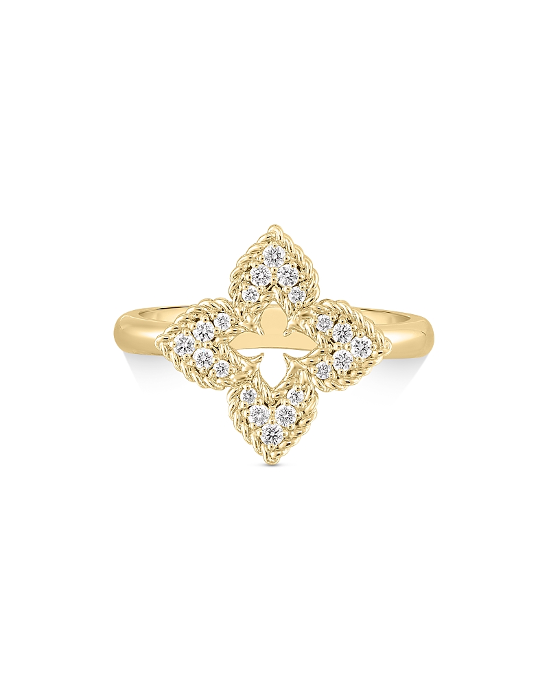 Roberto Coin 18K Yellow Gold Petite Venetian Princess Diamond Ring, 0.15 ct. tw.