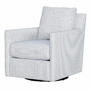 Max Home Hannah Swivel Chair In Dove