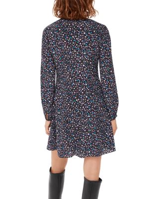 Painted Garden Fit and Flare Dress