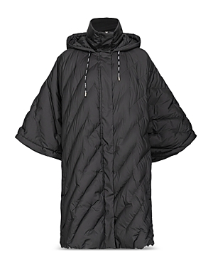 Pinko Mutex Quilted Jacket In Limo Black