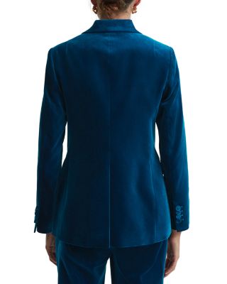 REISS Ivy Velvet Blazer Bloomingdale's
