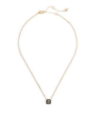 kate spade new york Multicolor Square Pendant Necklace, 17