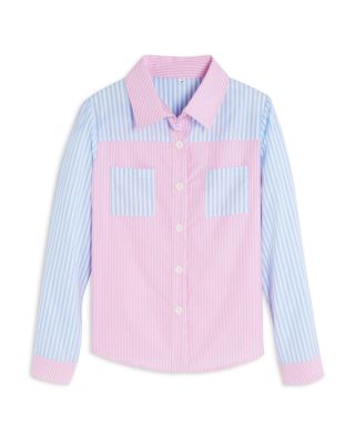 KatieJnyc - Girls' Sailor Striped Top - Big Kid