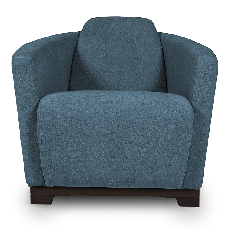 Giuseppe Nicoletti Hollister Accent Chair In Celeste