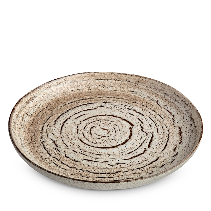 Carmel Ceramica Truffle Round Serving Platter In Multi