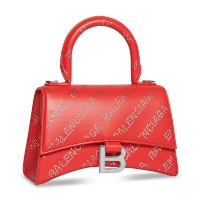 Hourglass XS Handbag with Rhinestones