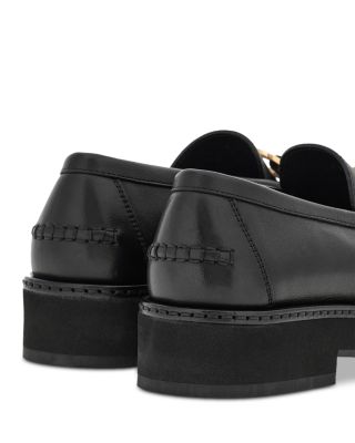 Women's Maryan Gancini Lug Sole Loafers