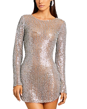 RETROFÉTE MALAYA SEQUIN MINI DRESS