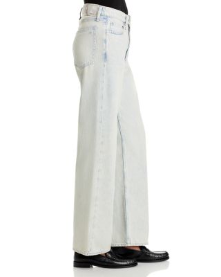 Logan Wide Leg Jeans in Icefall