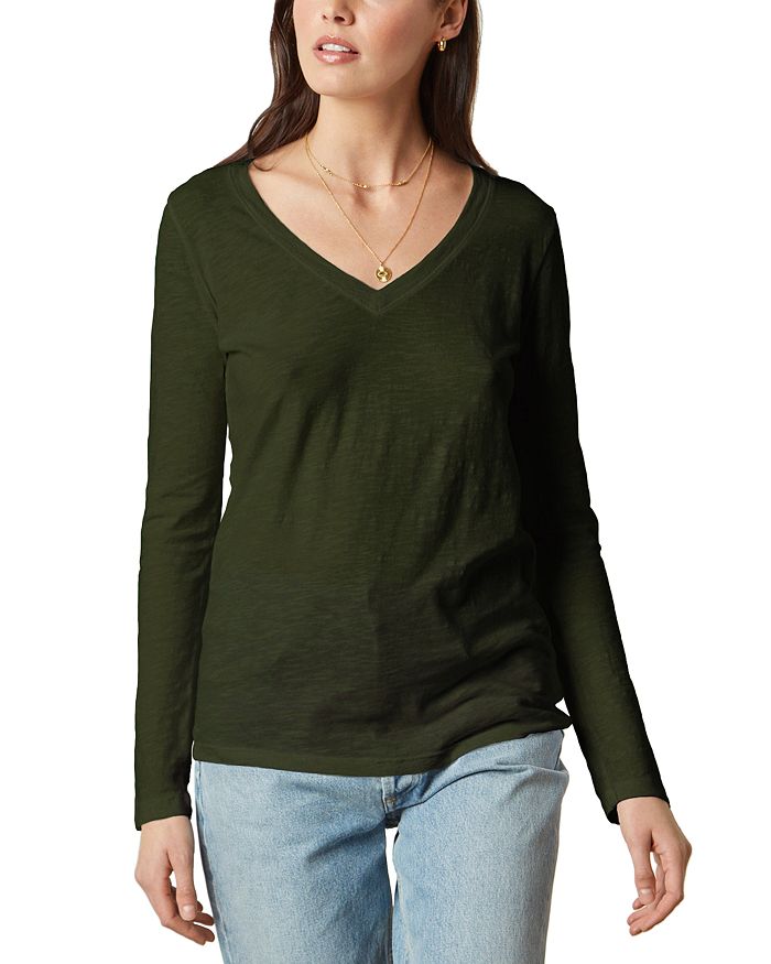 VELVET blaire tee in Black main image 1