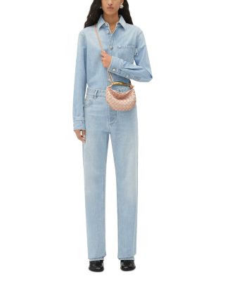 Mini Sardine Intrecciato Leather Bag