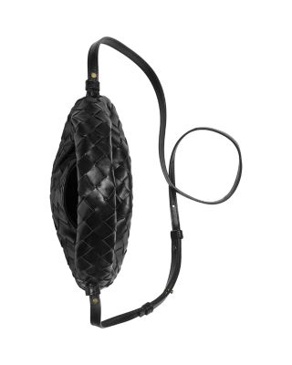 Mini Hop Intrecciato Leather Shoulder Bag